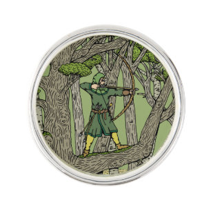 Robin Hood Lapel Pin