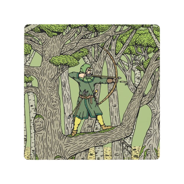 Robin Hood Metal Print (Front)