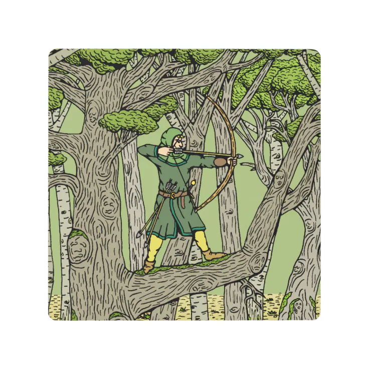 Robin Hood Metal Print | Zazzle