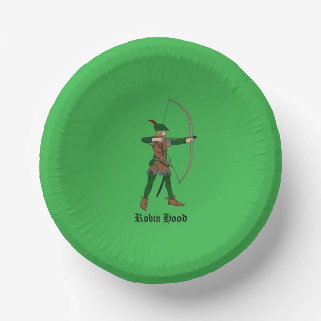 Robin Hood Paper Bowls (Front)