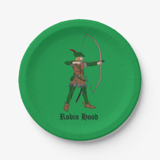 Robin Hood Paper Plate