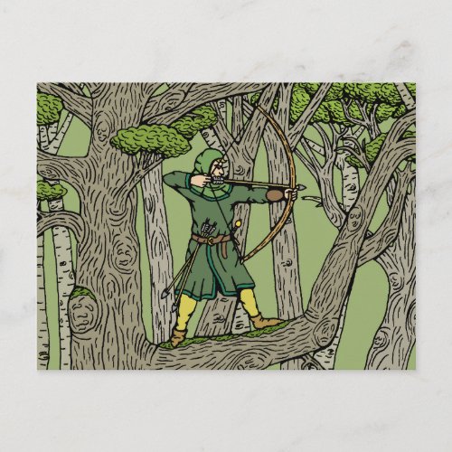 Robin Hood Postcard