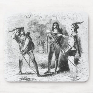 Robin Hood, Scarlet and John Mouse Pad
