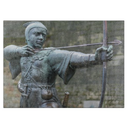 Robin Hood Statue Nottingham Cutting Board