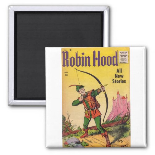 Robin Hood _ Superhero _ Super Comics _ Robin Hood Magnet