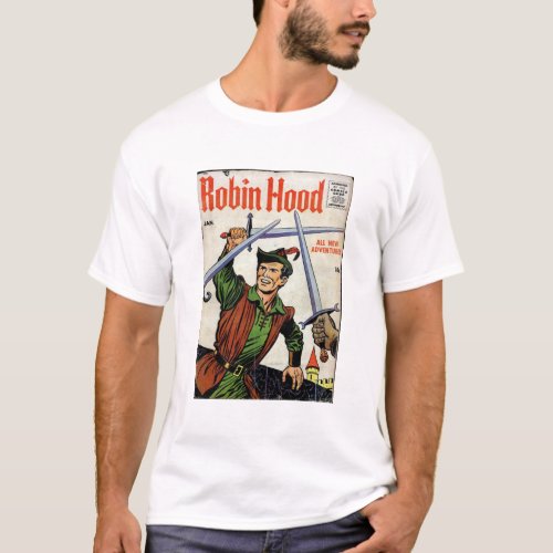 Robin Hood _ Superhero _ Super Comics _ Robin Hood T_Shirt