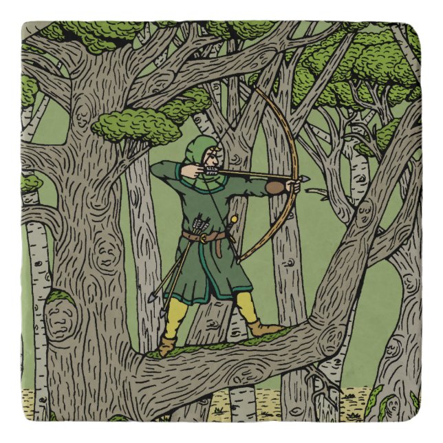 Robin Hood Trivet (Front)