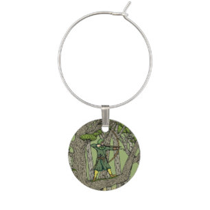 Robin Hood Wine Charm