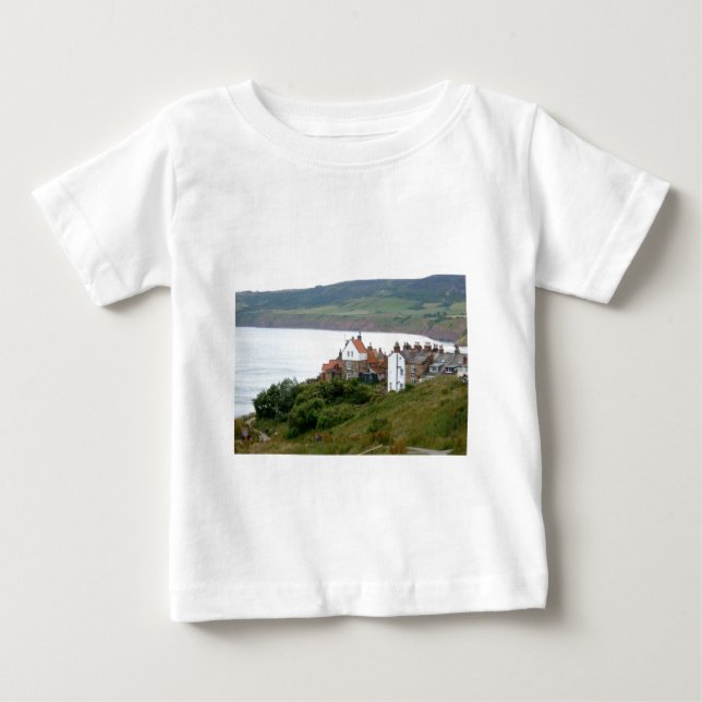 Robin Hood's Bay Baby T-Shirt (Front)