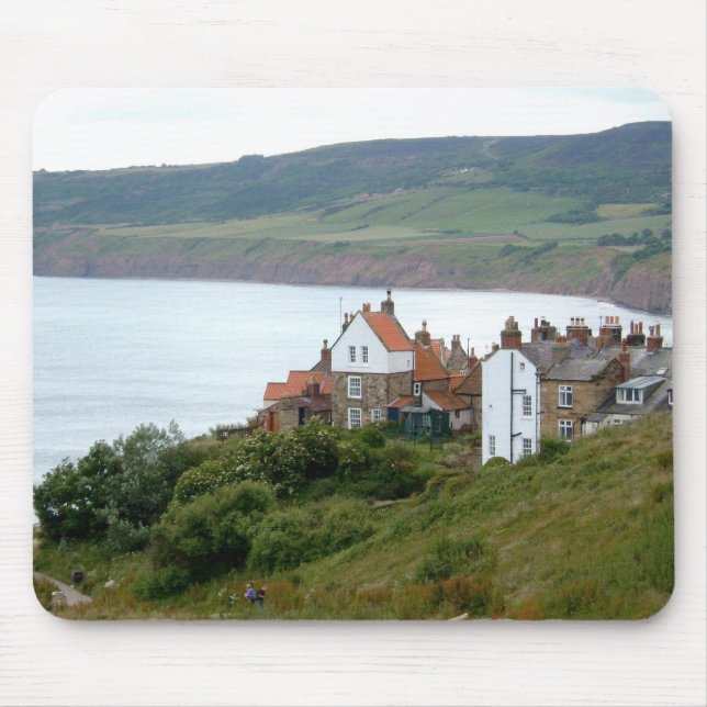 Robin Hood's Bay Mouse Pad (Front)