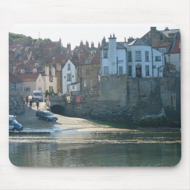 Robin Hoods Bay Mouse Pad (Front)
