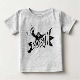 Robin Ink Brush Name Baby T-Shirt