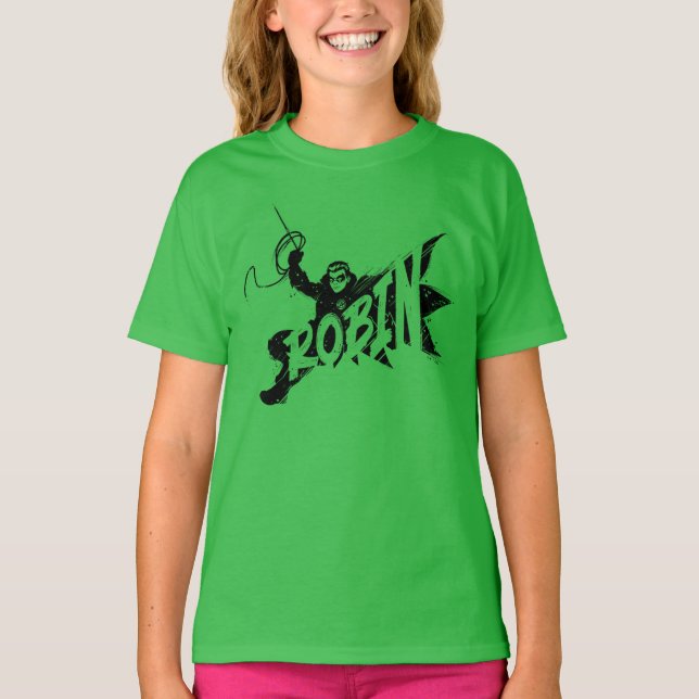 Robin Ink Brush Name T-Shirt (Front)