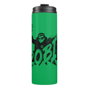 Robin Ink Brush Name Thermal Tumbler