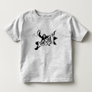 Robin Ink Brush Name Toddler T-shirt