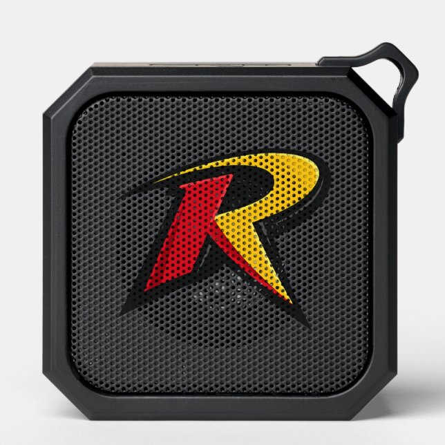 Robin inspired logo  bluetooth speaker (Front)
