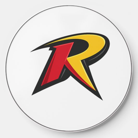 Robin inspired logo wireless charger (Front)