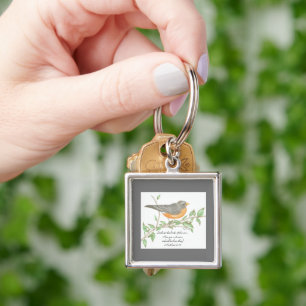 Robin Keychain