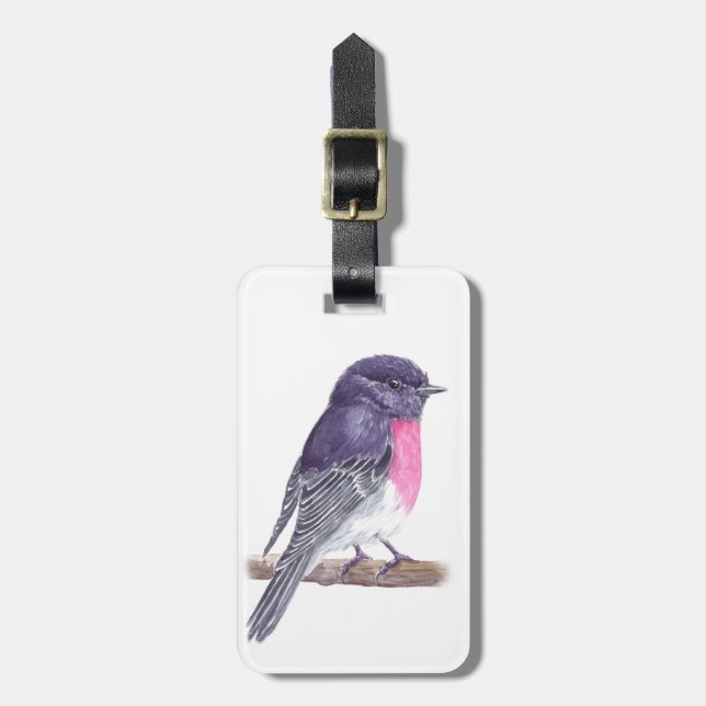 Robin Luggage Tag (Front Vertical)