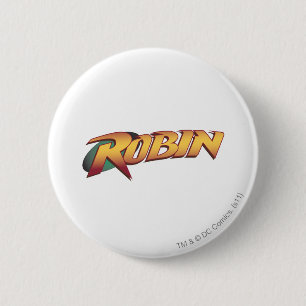 Robin Name Logo Button