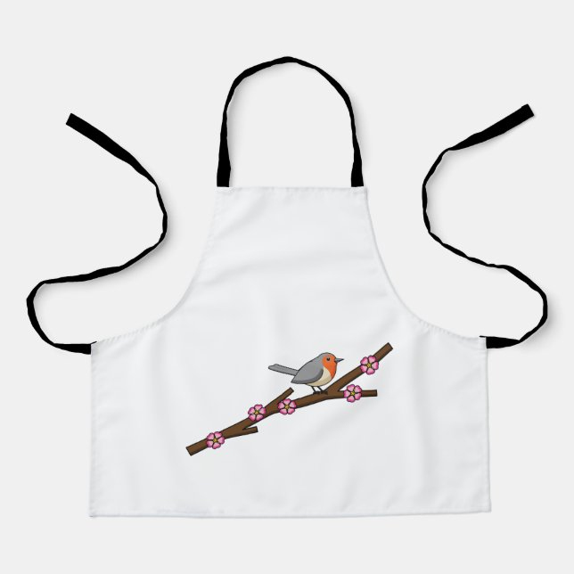 Robin on Sakura Apron (Front)