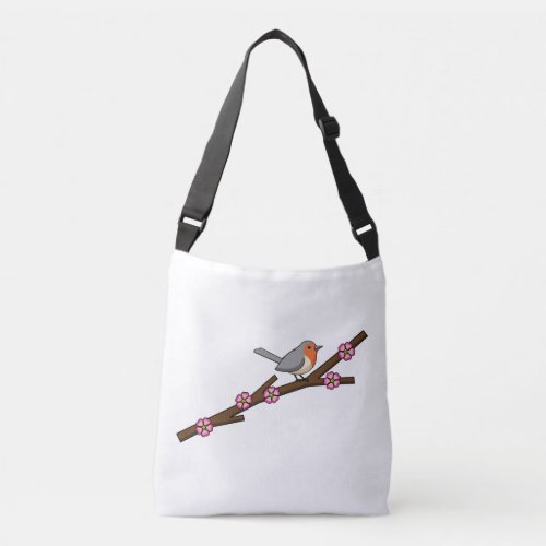 Robin on Sakura Crossbody Bag