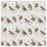 Robin Party Fabric (choose colour)