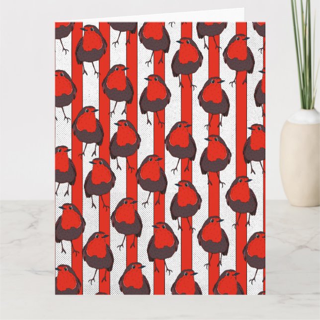Robin Pattern Card (Front)