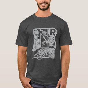 Robin - Picto Grey T-Shirt