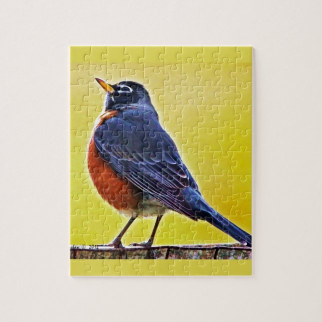 Robin Products Jigsaw Puzzle (Vertical)