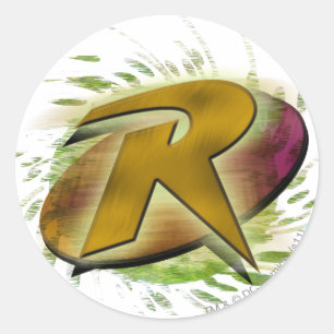 Robin -R Classic Round Sticker