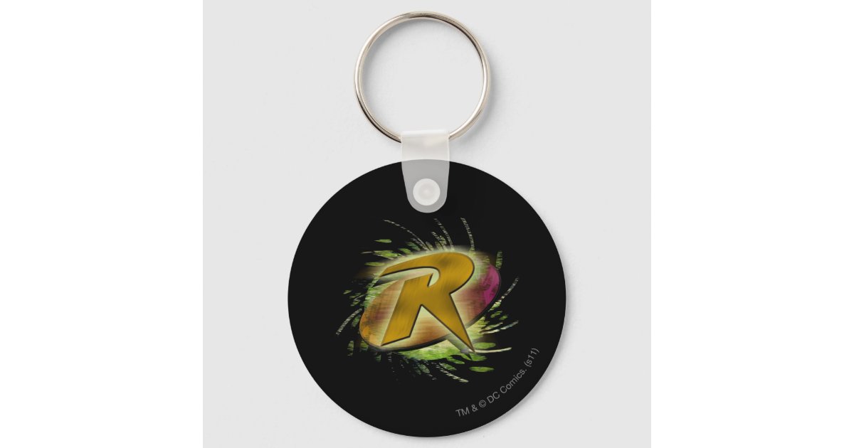 Robin -R Keychain | Zazzle