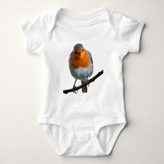 Robin Red Breast Baby Bodysuit