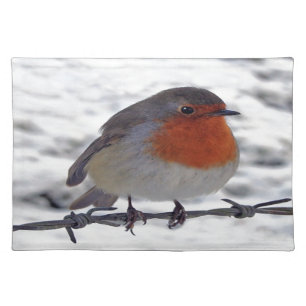 Robin Redbreast Cloth Placemat