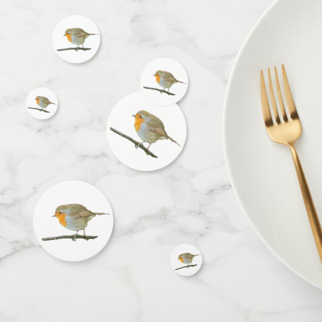 Robin Redbreast Confetti (Group)