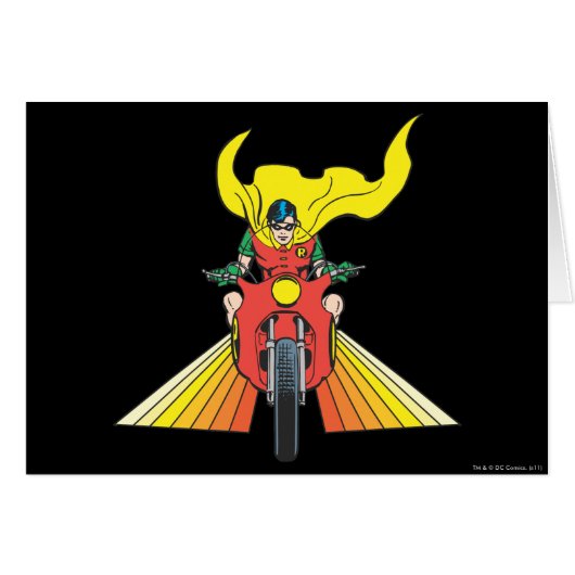Robin Rides 2 2 Cards (Front Horizontal)
