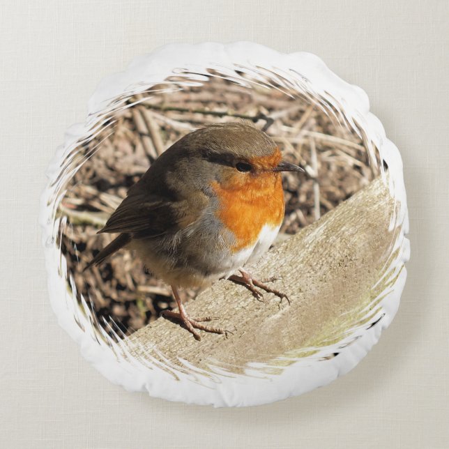 ROBIN ROUND PILLOW (Front)