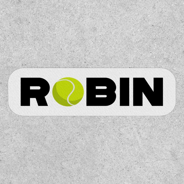 Robin Tennis Patch (Front)