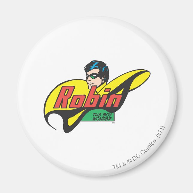 Robin The Boy Wonder Magnet (Front)
