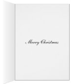 Robin Watercolour Christmas Card (Inside (Right))