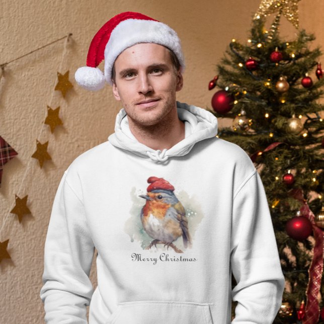 Robin Winter Delight, custom Hoodie (Creator Uploaded)