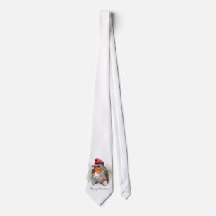 Robin Winter Delight, custom Neck Tie