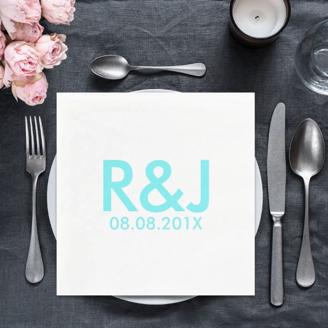 robin's egg blue Aqua blue turquoise wedding Napkins (robin's egg blue Aqua blue turquoise wedding Napkins)