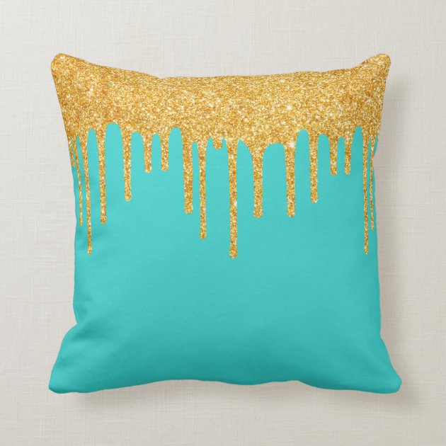 robins egg blue throw pillow