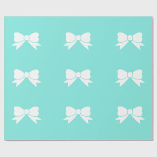 Robins egg Blue Inspired Matte Wrapping Paper