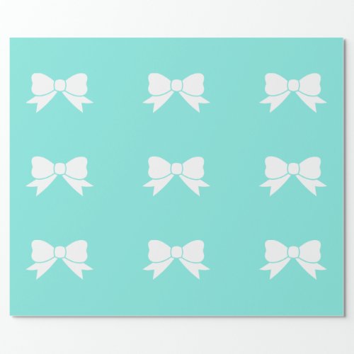 Robins egg Blue Inspired Matte Wrapping Paper