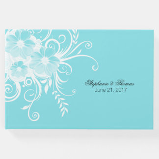 Robins Egg Blue Wedding Guest Book