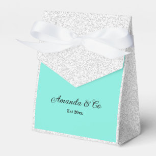 Robin's Egg Purse Bow Bride & Co Favor Boxes