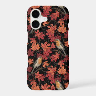 Robins in maple tree iPhone 17 case
