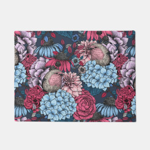 Robins in the garden 3 doormat